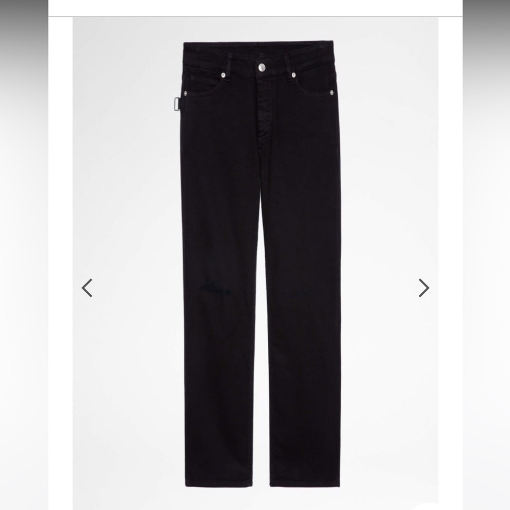 NWT Zadig & Voltaire Jeans black Sz 26